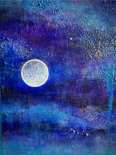 Load image into Gallery viewer, Before the Calm . Original Light Reactive Painting
