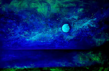 Load image into Gallery viewer, Find Your Horizon. Original Light Reactive Painting