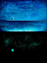 Load image into Gallery viewer, Moments To Fall . Original Light Reactive Painting