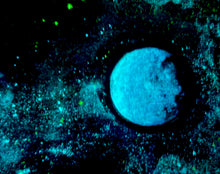 Load image into Gallery viewer, Find Your Horizon. Original Light Reactive Painting