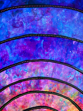 Load image into Gallery viewer, The New Dawn Blooms As We Free It . Original Light Reactive Painting