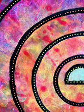 Load image into Gallery viewer, The New Dawn Blooms As We Free It . Original Light Reactive Painting