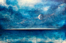 Load image into Gallery viewer, Find Your Horizon. Original Light Reactive Painting