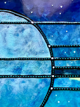 Load image into Gallery viewer, For There Is Always Light . Original Light Reactive Painting