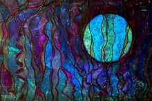 Load image into Gallery viewer, Submerged . Original Light Reactive Painting