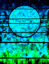 Load image into Gallery viewer, For There Is Always Light . Original Light Reactive Painting