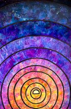 Load image into Gallery viewer, The New Dawn Blooms As We Free It . Original Light Reactive Painting