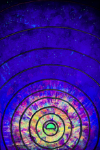 Load image into Gallery viewer, The New Dawn Blooms As We Free It . Original Light Reactive Painting