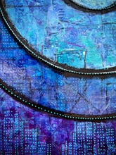 Load image into Gallery viewer, Time Loop - Original Light Reactive Painting