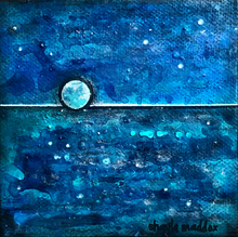 Load image into Gallery viewer, Tiny Horizon - Original Light Reactive Painting