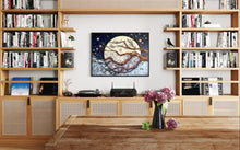 Load image into Gallery viewer, Sakura Moon Print