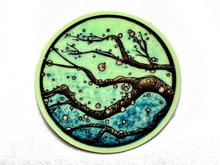 Load image into Gallery viewer, Glow in the dark Sticker 1