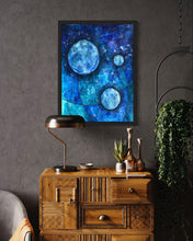 Load image into Gallery viewer, Orbital - Original Light Reactive Painting