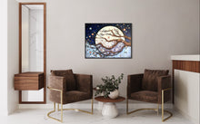 Load image into Gallery viewer, Sakura Moon Print