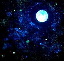 Load image into Gallery viewer, Lone Moon - Original Light Reactive Painting