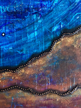 Load image into Gallery viewer, Two Moons - Original Light Reactive Painting