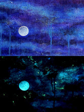Load image into Gallery viewer, Before the Calm . Original Light Reactive Painting
