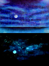 Load image into Gallery viewer, Before the Calm . Original Light Reactive Painting
