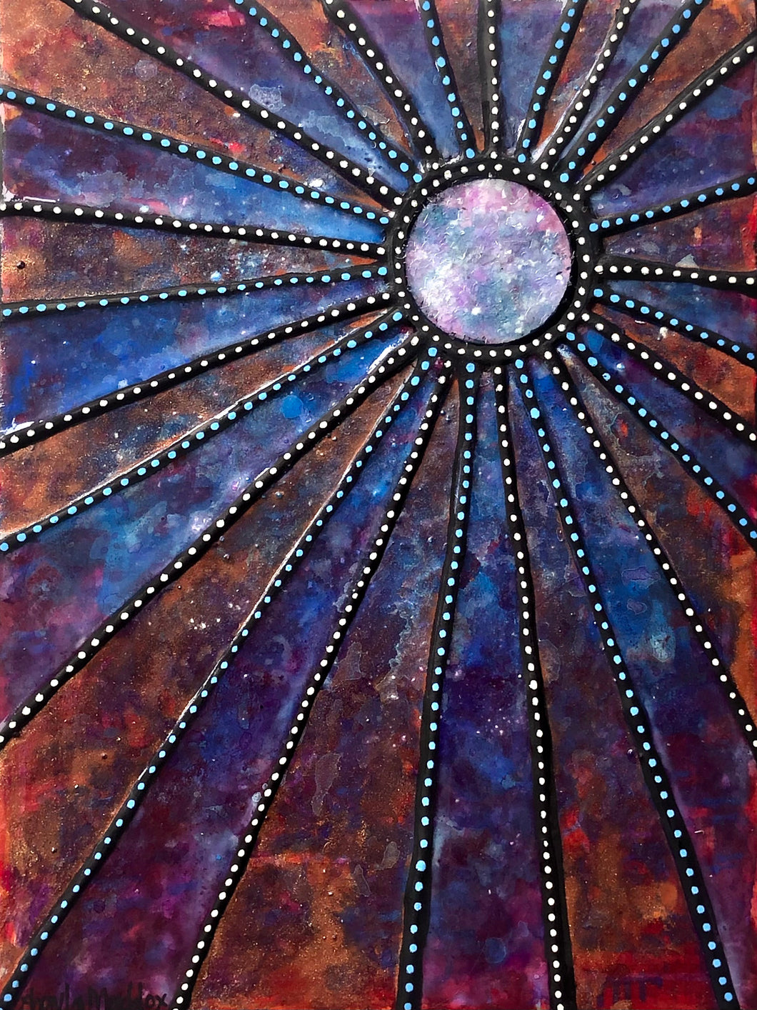 Stardust - Original Light Reactive Painting
